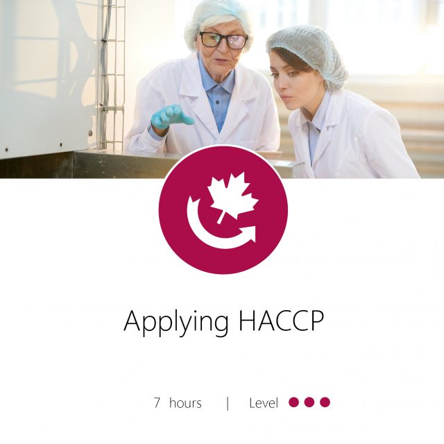 Applying HACCP Food Processors Institute