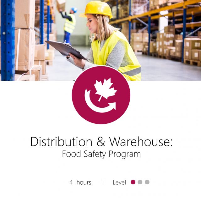 Distribution & Warehouse Food Safety Food Processors Institute